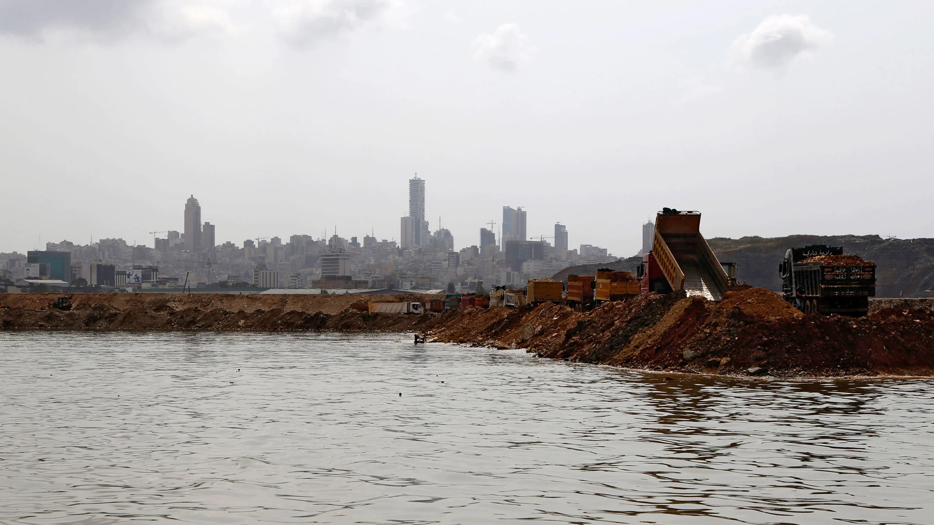 A Sea of Waste in Beirut